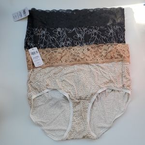 Soma Embraceable Signature Lace Brief, Size L
